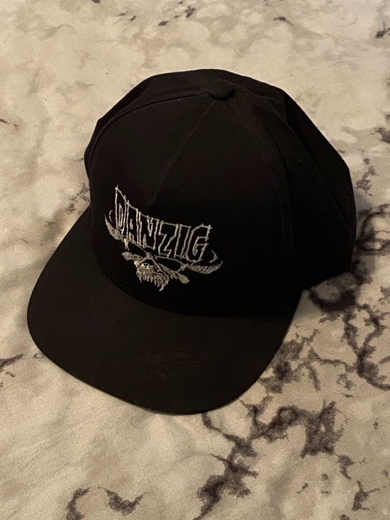 Other - Official Danzig Embroidered Skull Snapback Hat Cap